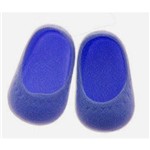 Assistência Técnica e Garantia do produto Sapato para Boneca – Modelo Sapatilha 6cm – Baby Alive - Azul Marinho – Laço de Fita
