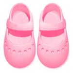 Assistência Técnica e Garantia do produto Sapato para Boneca – Modelo Sapatilha 7cm – Adora Doll - Rosa – Laço de Fita