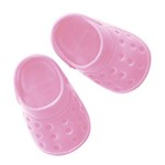 Assistência Técnica e Garantia do produto Sapato para Boneca – Modelo Sport 5cm – Little Mommy – Rosa Trasnlúcido - Laço de Fita