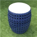Assistência Técnica e Garantia do produto Seat Garden Azul - Tecido Náutico Bege Relevo - Decora na Net