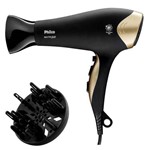 Assistência Técnica e Garantia do produto Secador de Cabelo Philco Golden Star Tourmaline Íons Preto com 2 Velocidades 3 Temperaturas 2100w 220v