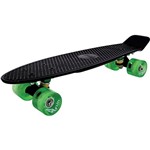 Assistência Técnica e Garantia do produto Skate Cruisers 4Fun Black 22 Led - 4 Fun Skateboards