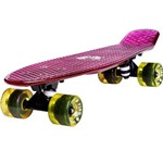 Assistência Técnica e Garantia do produto Skate Fish Skateboards Cruiser Lilás Transparente 22"
