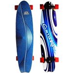 Assistência Técnica e Garantia do produto Skate Longboard CAV Curtir a Vida Shape Tail Fish Azul