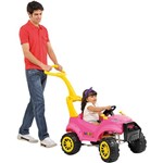 Assistência Técnica e Garantia do produto Smart Car Passeio 2 em 1 - Rosa - Brinquedos Bandeirante