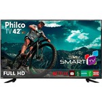 Assistência Técnica e Garantia do produto Smart TV LED 42" Philco PTV42EDSWN FULL HD com Conversor Digital 3 HDMI 1 USB Wi-Fi Netflix - Preta