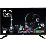 Assistência Técnica e Garantia do produto Smart TV LED 24'' Philco PTV24N91SA HD com Conversor Digital 1 HDMI 1 USB Wi-Fi Closed Caption 60Hz Android - Preto