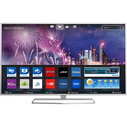 Assistência Técnica e Garantia do produto Smart TV LED 40" Philips 40PFG6110/78 Full HD com Conversor Digital 3 HDMI 2 USB Wi-Fi 240Hz