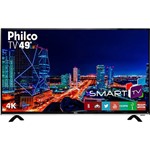 Assistência Técnica e Garantia do produto Smart TV LED 49" Philco PTV49f68DSWN Ultra HD 4k com Conversor Digital 3 HDMI 1 USB Wi-Fi 60Hz - Preta