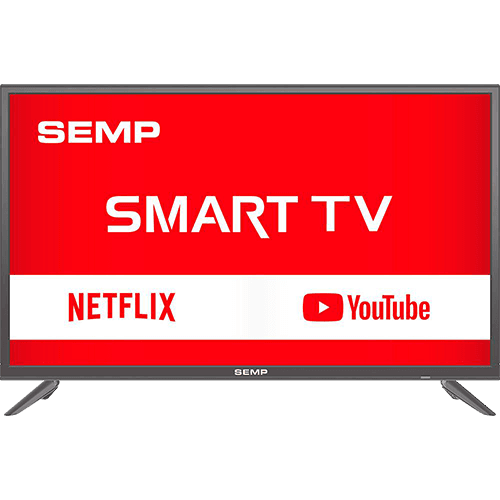 Assistência Técnica e Garantia do produto Smart TV LED 39" Semp L39S3900FS Full HD com Conversor Digital 2 HDMI 1 USB Wi-Fi Closed Caption - Grafite