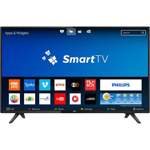 Assistência Técnica e Garantia do produto Smart TV LED 32" Philips 32PHG5813/78 HD com Conversor Digital 2 HDMI 2 USB Wi-fi 60hz - Preta