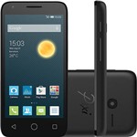 Assistência Técnica e Garantia do produto Smartphone Alcatel Pixi 3 Dual Chip Android Tela 4,5" 4GB 3G Wi-Fi Câmera 8MP - Preto com Capa Branca