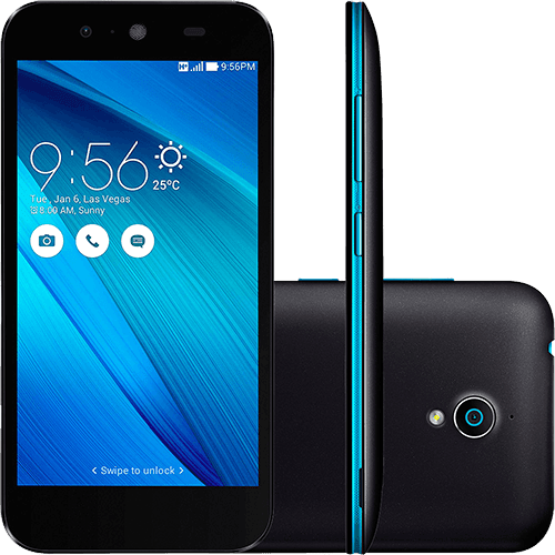 Assistência Técnica e Garantia do produto Smartphone Asus Live Dual Chip Desbloqueado Android 5 Tela 5" 16GB 3G 8MP e TV Digital - Preto