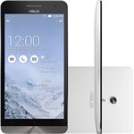 Assistência Técnica e Garantia do produto Smartphone Asus ZenFone 6 Dual Chip Desbloqueado Android 4.4 Tela 6" 16GB 3G Wi-Fi Câmera 13MP - Branco