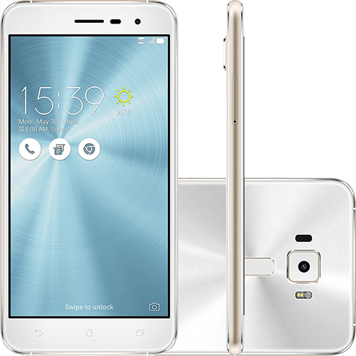 Assistência Técnica e Garantia do produto Smartphone Asus Zenfone 3 Dual Chip Android 6 Tela 5.2" 32GB 4G Câmera 16MP - Branco