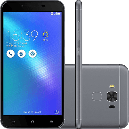 Assistência Técnica e Garantia do produto Smartphone Asus Zenfone 3 Max Snapdragon Dual Chip Android 6 Tela 5,5" 32GB 4G Wi-Fi Câmera 16MP - Cinza