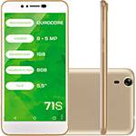 Assistência Técnica e Garantia do produto Smartphone Mirage 71s Dual Chip Android 5.1 Tela 5.5" Quad Core 8GB 3G Wi-Fi Câmera 8MP - Dourado