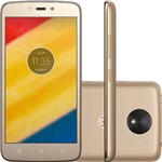 Assistência Técnica e Garantia do produto Smartphone Motorola Moto C Plus Dual Chip Android 7.0 Nougat Tela 5" Quad-Core 1.3GHz 8GB 4G Câmera 8MP - Ouro