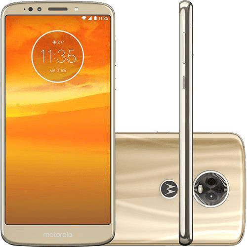 Assistência Técnica e Garantia do produto Smartphone Motorola Moto E5 Plus Dual Chip Android Oreo - 8.0 Tela 6" Quad-Core 1.4 GHz 16GB 4G Câmera 12MP - Ouro