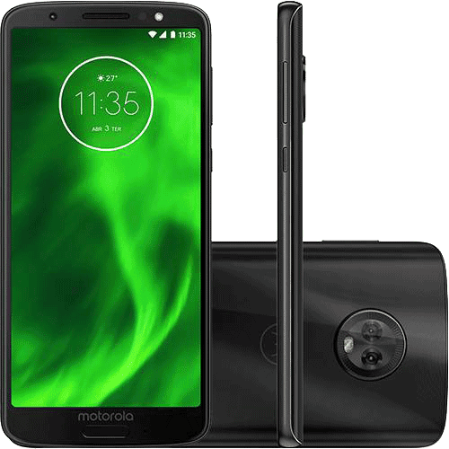 Assistência Técnica e Garantia do produto Smartphone Motorola Moto G6 64GB Dual Chip Android Oreo - 8.0 Tela 5.7" Octa-Core 1.8 GHz 4G Câmera 12 + 5MP (Dual Traseira) - Preto