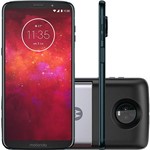 Assistência Técnica e Garantia do produto Smartphone Motorola Moto Z3 Play - Power Pack & Dtv Edition Dual Chip Android Oreo - 8.0 Tela 6" Octa-Core 1.8 GHz 64GB 4G Câmera 12 + 5MP (Dual Traseira) - Índigo