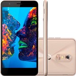 Assistência Técnica e Garantia do produto Smartphone Quantum Dual Chip Müv Desbloqueado Android Tela 5.5" 16GB 3G/4G/Wi-Fi Câmera 13MP Mirage Gold - Dourado
