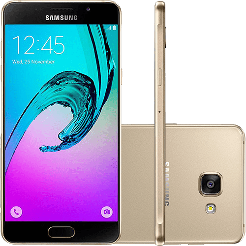 Assistência Técnica e Garantia do produto Smartphone Samsung Galaxy A5 2016 Dual Chip Android 5.1 Tela 5.2" 16GB 4G Câmera 13MP - Dourado