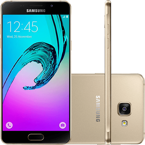 Assistência Técnica e Garantia do produto Smartphone Samsung Galaxy A7 2016 Dual Chip Android 5.1 Tela 5.5" 16GB 4G Câmera 13MP - Dourado