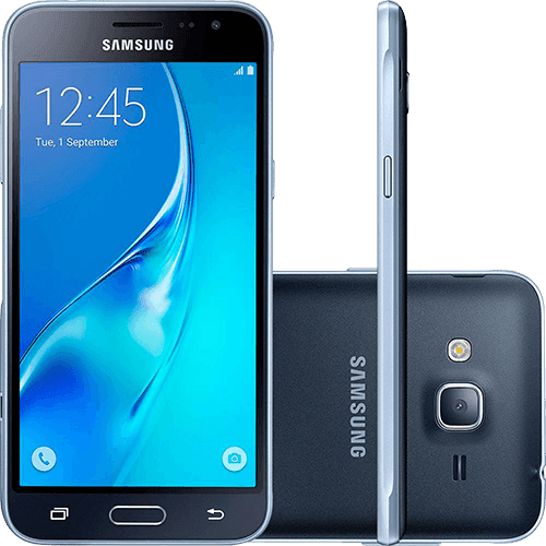 Assistência Técnica e Garantia do produto Smartphone Samsung Galaxy J3 Duos Dual Chip Android 5.1 Tela 5'' 8GB 4G Wi-Fi Câmera 8MP - Preto