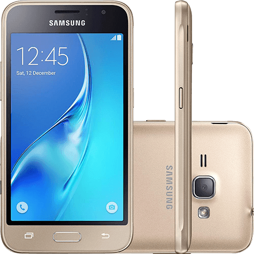 Assistência Técnica e Garantia do produto Smartphone Samsung Galaxy J1 2016 Dual Chip Android 5.1 Tela 4.5" 8GB Wi-Fi 3G Câmera 5MP - Dourado