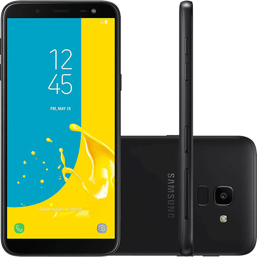 Assistência Técnica e Garantia do produto Smartphone Samsung Galaxy J6 64GB Dual Chip Android 8.0 Tela 5.6" Octa-Core 1.6GHz 4G Câmera 13MP - Preto