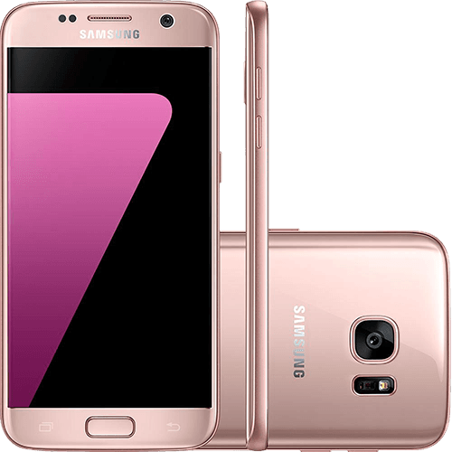 Assistência Técnica e Garantia do produto Smartphone Samsung Galaxy S7 Android 6.0 Tela 5.1" 32GB Wi-Fi 4G Câmera 12MP - Rosé