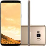 Assistência Técnica e Garantia do produto Smartphone Samsung Galaxy S8 Dual Chip Android 7.0 Tela 5,8" Octa-Core 2.3GHz 64GB 4G Câmera 8MP - Dourado