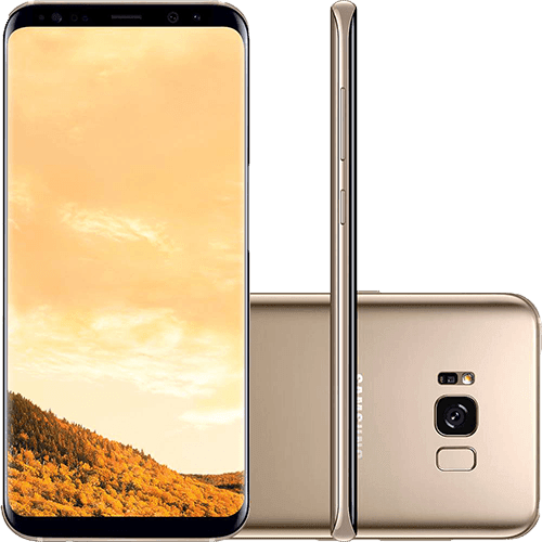 Assistência Técnica e Garantia do produto Smartphone Samsung Galaxy S8+ Dual Chip Android 7.0 Tela 6,2" Octa-Core 2.3 GHz 64GB 4G Câmera 8MP - Dourado