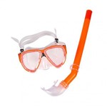 Assistência Técnica e Garantia do produto Snorkel com Máscara Premium Laranja Belfix