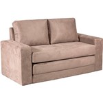 Assistência Técnica e Garantia do produto Sofa-Cama 2 Lugares Magic Suede Liso Caqui - Hellen