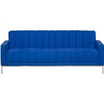 Assistência Técnica e Garantia do produto Sofá 2 Lugares Indigo 185cm Sarja Azul - Orb