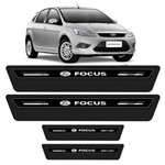 Assistência Técnica e Garantia do produto Soleira de Porta Platinum Ford Focus 09 2010 Á 2013 - Preto