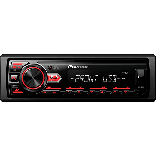 Assistência Técnica e Garantia do produto Som Automotivo Pioneer Media Receiver MVH-88UB MP3 AM/FM Entrada USB