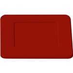 Assistência Técnica e Garantia do produto Sousplat Quadrado Laqueado Tramontina Design Collection Vermelho
