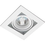 Assistência Técnica e Garantia do produto Spot Embutir Saturno/1 Gu10 Alumínio Branco - Attena