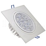 Assistência Técnica e Garantia do produto Spot Led 12w Alumínio Quadrado Direcionável Sanca Gesso