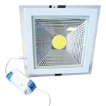 Assistência Técnica e Garantia do produto Spot Led Cob 20w Luminária de Embutir Quadrado Branco Frio Bivolt - Arco Íris Led