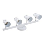 Assistência Técnica e Garantia do produto Spot Trilho em Alumínio 4 Lâmpadas New Dital Iluminação Branco