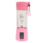 Assistência Técnica e Garantia do produto Squeeze Mágico Elétrico Portátil Rosa Juice Cup