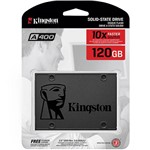 Assistência Técnica e Garantia do produto SSD Kingston A400 120GB - 500mb/s para Leitura e 320mb/s para Gravação