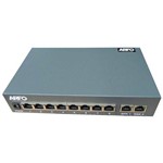 Assistência Técnica e Garantia do produto Switch POE Arfo AR-RT812 Power Over Ethernet 10 Portas 8 PoE + 2 Gigabit, 48v