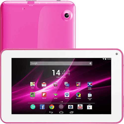 Assistência Técnica e Garantia do produto Tablet Multilaser M9 NB174 Quad Core 8GB Tela 9" Android 4.4 - Rosa