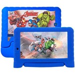 Assistência Técnica e Garantia do produto Tablet Multilaser Marvel Vingadores NB280, 7", Android 7.0, 2MP, 8GB - Azul