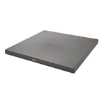 Assistência Técnica e Garantia do produto Tampo de Mesa Plastico Geo Quadrada Marrom 79x79 Cm